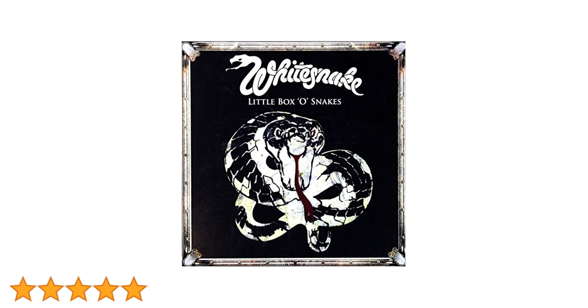 ☆新品未使用☆Whitesnake☆Box O' Snakes☆ WHITESNAKE BOX ´O´SNAKES (Big Box)Sunburst years 1978-1982